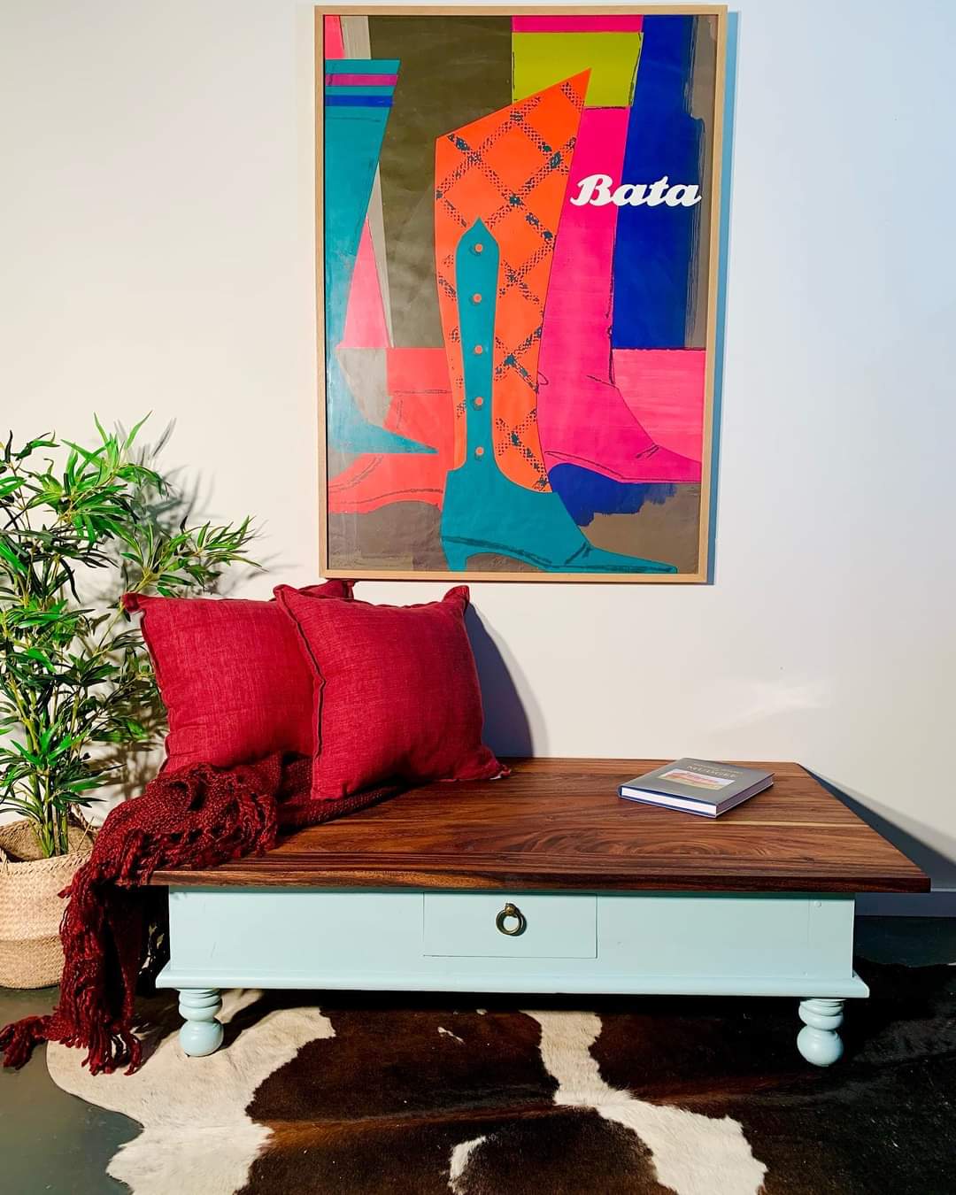 Character filled Timber Coffee Table