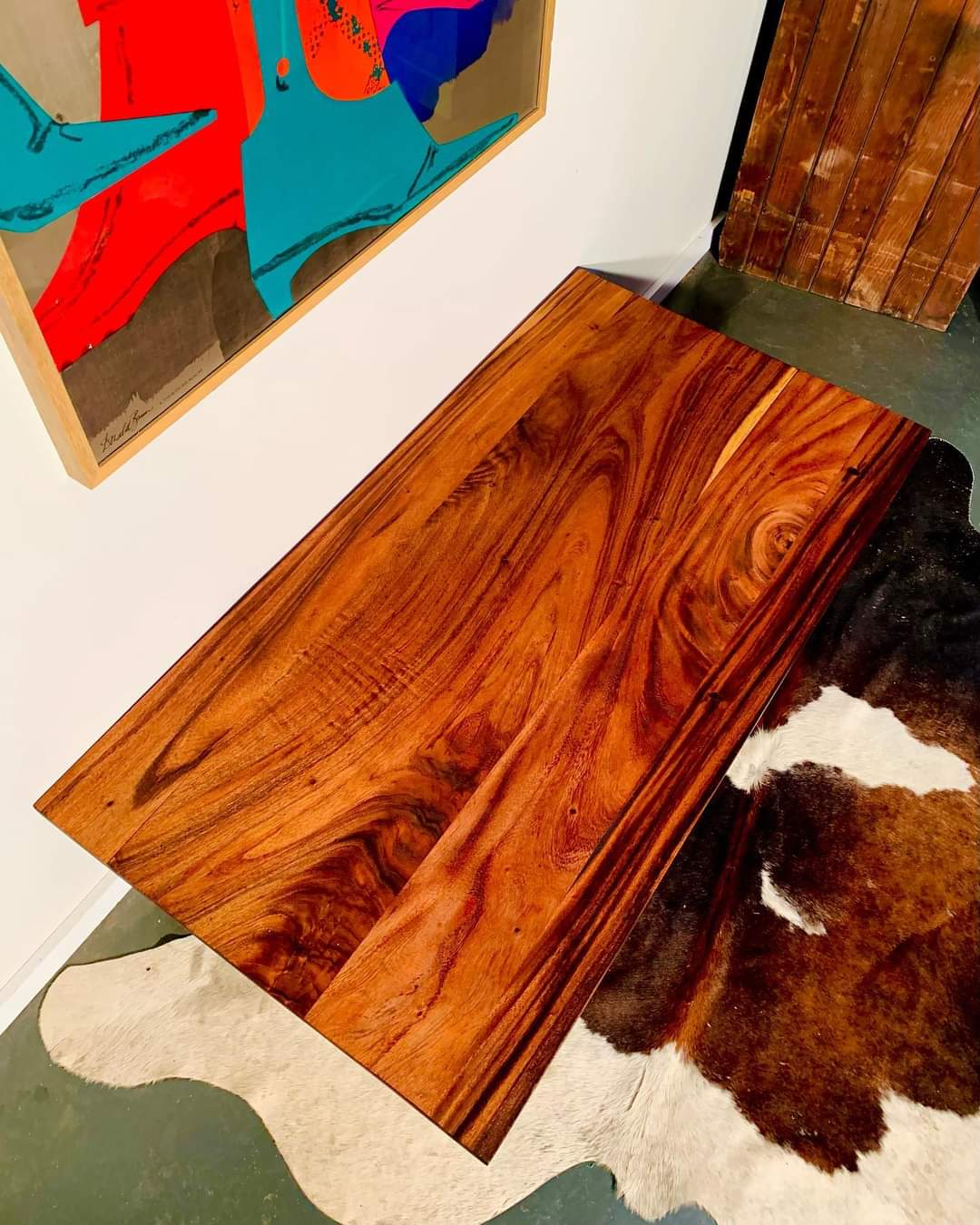 Character filled Timber Coffee Table