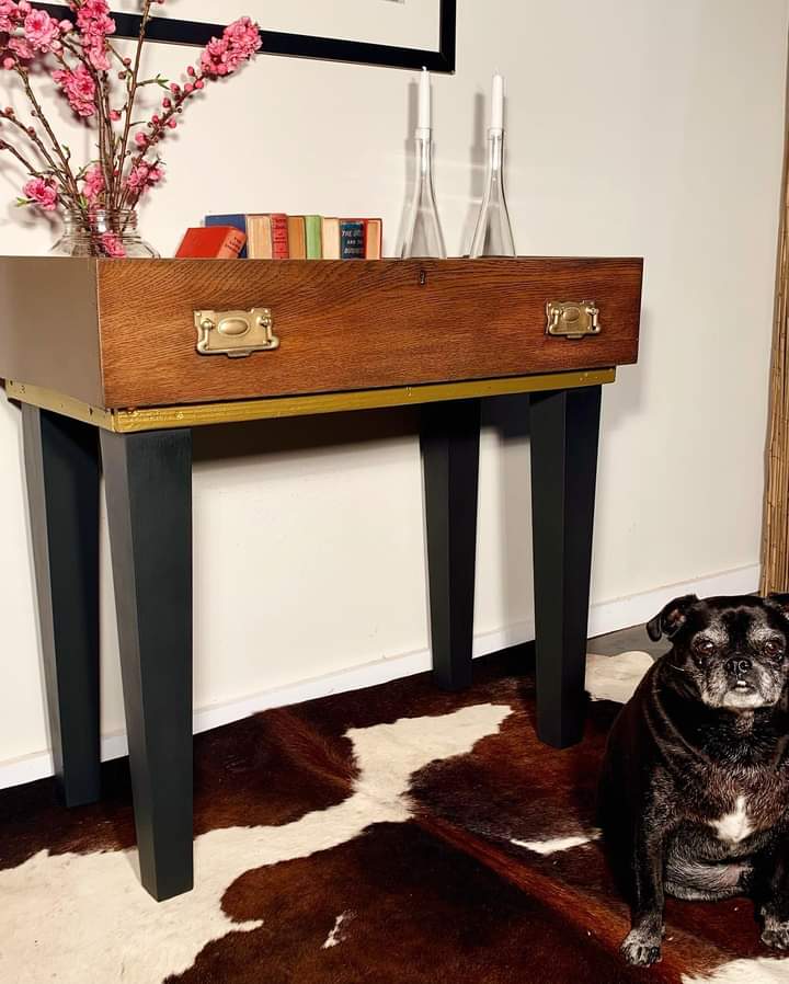 Beatiful Recycled Drawer Side Table