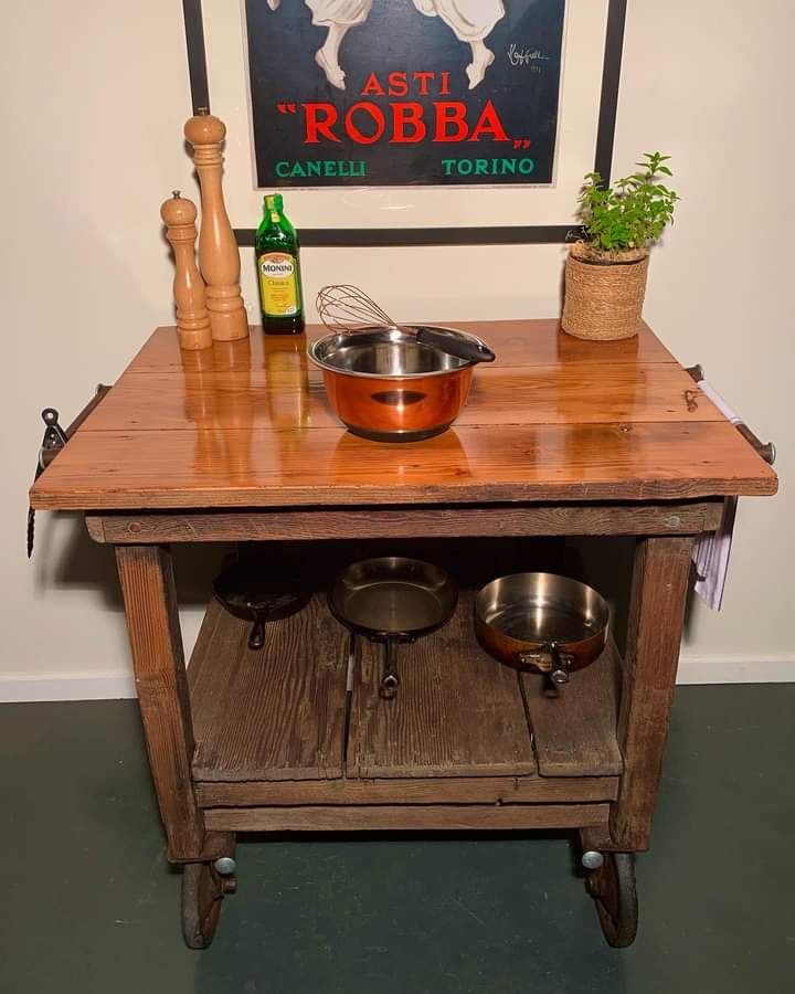 Huge Character Filled Kitchen Island